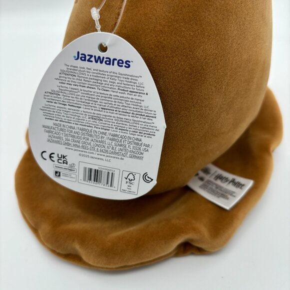 Squishmallows 8” SORTING HAT Harry Potter, Kids Ultra Soft Stuffed Plush Toy NWT - Picture 2 of 4